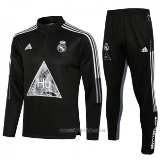 Chandal de Sudadera del Real Madrid 2021-2022 Negro