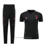 Chandal del Juventus Manga Corta 2019-2020 Negro