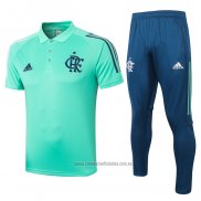 Conjunto Polo Flamengo 2020-2021 Verde