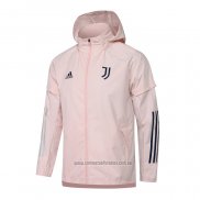 Rompevientos del Juventus 2021 Rosa