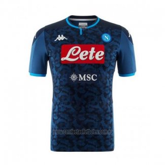 Tailandia Camiseta del Napoli Portero 2019-2020 Azul