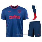 Camiseta del+Pantalones+Calcetines Atletico Madrid 2ª Equipacion 2020-2021