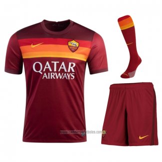 Camiseta del+Pantalones+Calcetines Roma 1ª Equipacion 2020-2021