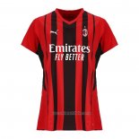 Camiseta del AC Milan 1ª Equipacion Mujer 2021-2022