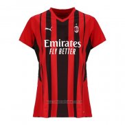 Camiseta del AC Milan 1ª Equipacion Mujer 2021-2022