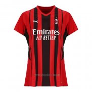 Camiseta del AC Milan 1ª Equipacion Mujer 2021-2022
