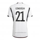 Camiseta del Alemania Jugador Gundogan 1ª Equipacion 2022