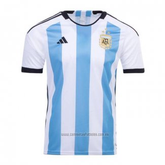 Camiseta del Argentina 3 Estrellas 1ª Equipacion 2022 (2XL-4XL)