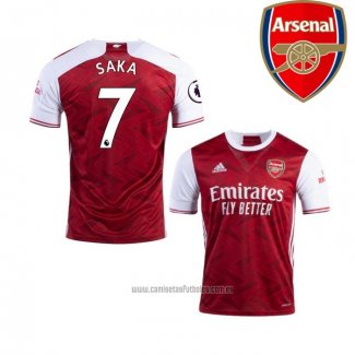 Camiseta del Arsenal Jugador Saka 1ª Equipacion 2020-2021