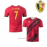 Camiseta del Belgica Jugador De Bruyne 1ª Equipacion 2020-2021
