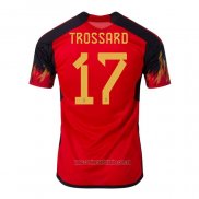 Camiseta del Belgica Jugador Trossard 1ª Equipacion 2022