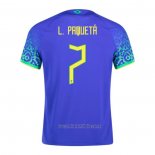 Camiseta del Brasil Jugador Paqueta 2ª Equipacion 2022