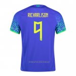 Camiseta del Brasil Jugador Richarlison 2ª Equipacion 2022