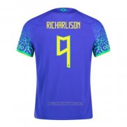 Camiseta del Brasil Jugador Richarlison 2ª Equipacion 2022