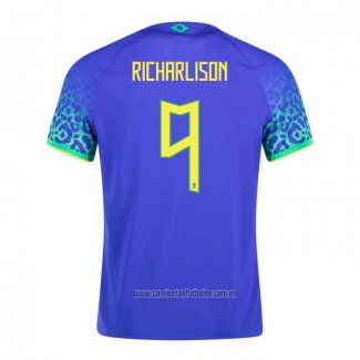 Camiseta del Brasil Jugador Richarlison 2ª Equipacion 2022