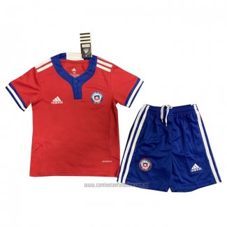 Camiseta del Chile 1ª Equipacion Nino 2021-2022