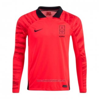 Camiseta del Corea del Sur 1ª Equipacion Manga Larga 2022