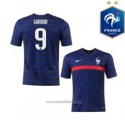 Camiseta del Francia Jugador Giroud 1ª Equipacion 2020-2021