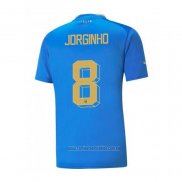 Camiseta del Italia Jugador Jorginho 1ª Equipacion 2022