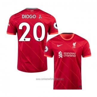 Camiseta del Liverpool Jugador Diogo J. 1ª Equipacion 2021-2022