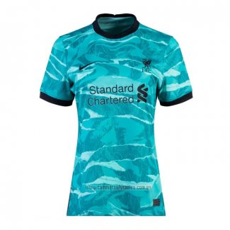 Camiseta del Liverpool 2ª Equipacion Mujer 2020-2021