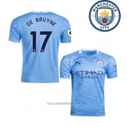 Camiseta del Manchester City Jugador De Bruyne 1ª Equipacion 2020-2021
