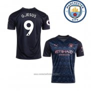 Camiseta del Manchester City Jugador G.Jesus 2ª Equipacion 2020-2021