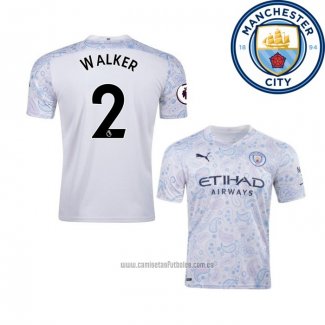 Camiseta del Manchester City Jugador Walker 3ª Equipacion 2020-2021