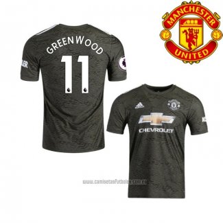 Camiseta del Manchester United Jugador Greenwood 2ª Equipacion 2020-2021