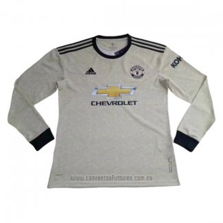 Camiseta del Manchester United 2ª Equipacion Manga Larga 2019-2020