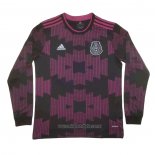 Camiseta del Mexico 1ª Equipacion Manga Larga 2020-2021