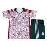 Camiseta del Mexico 2ª Equipacion Nino 2022