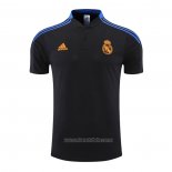 Camiseta Polo del Real Madrid 2022-2023 Negro y Azul