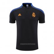 Camiseta Polo del Real Madrid 2022-2023 Negro y Azul