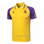 Camiseta Polo del Real Madrid 2023-2024 Amarillo