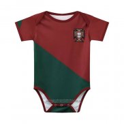 Camiseta del Portugal 1ª Equipacion Bebe 2022