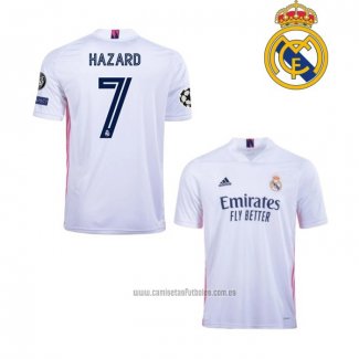 Camiseta del Real Madrid Jugador Hazard 1ª Equipacion 2020-2021