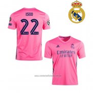 Camiseta del Real Madrid Jugador Isco 2ª Equipacion 2020-2021