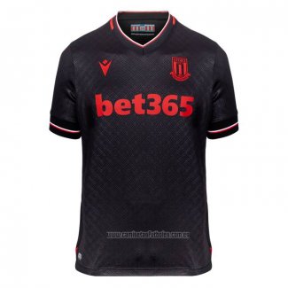 Camiseta del Stoke City 2ª Equipacion 2022-2023 Negro