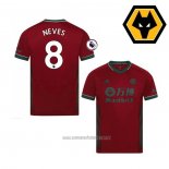 Camiseta del Wolves Jugador Neves 3ª Equipacion 2020-2021