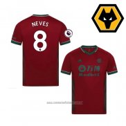 Camiseta del Wolves Jugador Neves 3ª Equipacion 2020-2021