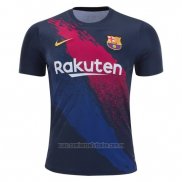 Camiseta de Entrenamiento Barcelona 2019-2020 Azul Oscuro