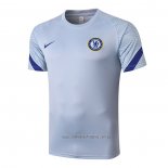 Camiseta de Entrenamiento Chelsea 2020-2021 Gris