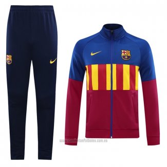 Chandal de Chaqueta del Barcelona 2020-2021 Rojo