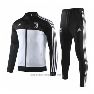 Chandal de Chaqueta del Juventus 2019-2020 Negro y Blanco