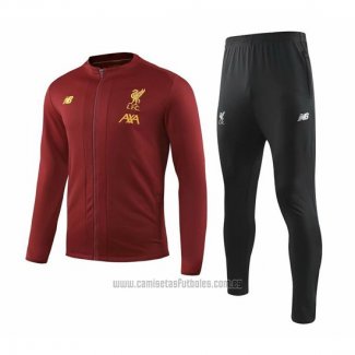 Chandal de Chaqueta del Liverpool Nino 2019-2020 Rojo