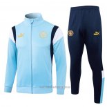 Chandal de Chaqueta del Manchester City 2023-2024 Azul