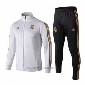 Chandal de Chaqueta del Real Madrid 2019-2020 Blanco y Oro