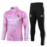 Chandal de Sudadera del Real Madrid Nino 2023-2024 Rosa