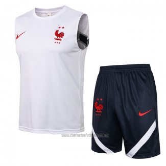 Chandal del Francia Sin Mangas 2021-2022 Blanco